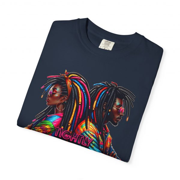 Embrace the Vibrance: Unisex 'Tightly Loc'd' Tee with Electrifying Afrocentric Design - Image 27