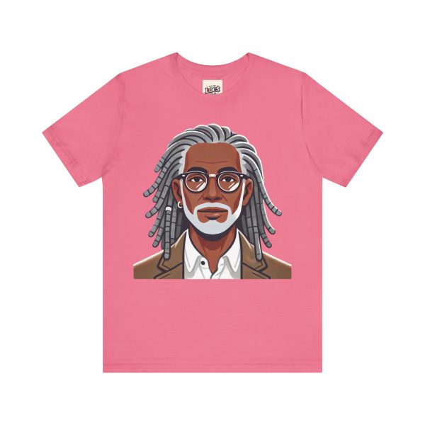 Stylish Elder with Locs T-Shirt - Image 69