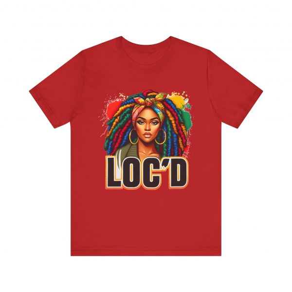Colorful Loc'd girl splash T-Shirt - Image 17