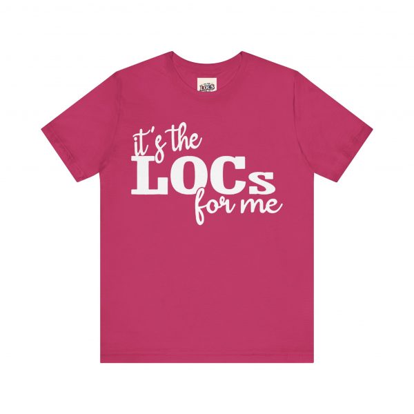It's the Locs for Me T-Shirt - Multiple Colors Available white print - Image 13
