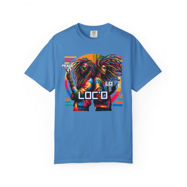 Peace Love Loc'd: Retro-Inspired Unisex Tee Celebrating Unity & Style - Image 49