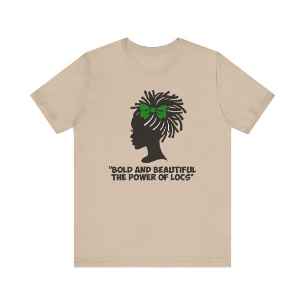 Bold and Beautiful Locs T-Shirt green - Image 41