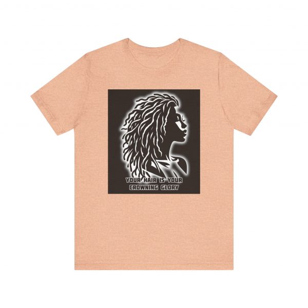 Your Hair is Your Crowning Glory T-Shirt - Locs Design - Image 49