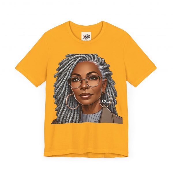 Empowering Woman with Locs T-Shirt - Black Girl Art Tee, Afrocentric Fashion - Image 23