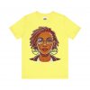 Empowering Woman with Locs White T-Shirt - Black Girl Art Tee, Afrocentric Fashion - Image 25