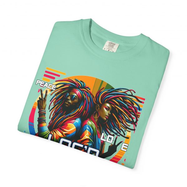 Peace Love Loc'd: Retro-Inspired Unisex Tee Celebrating Unity & Style - Image 19