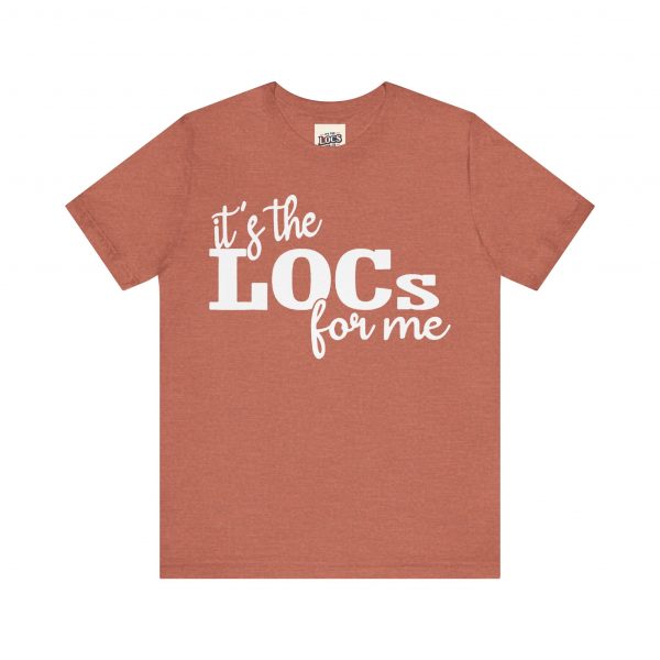 It's the Locs for Me T-Shirt - Multiple Colors Available white print - Image 49