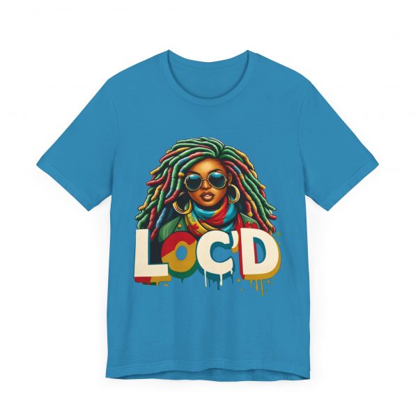 Colorful Loc'd girl T-Shirt - Image 55