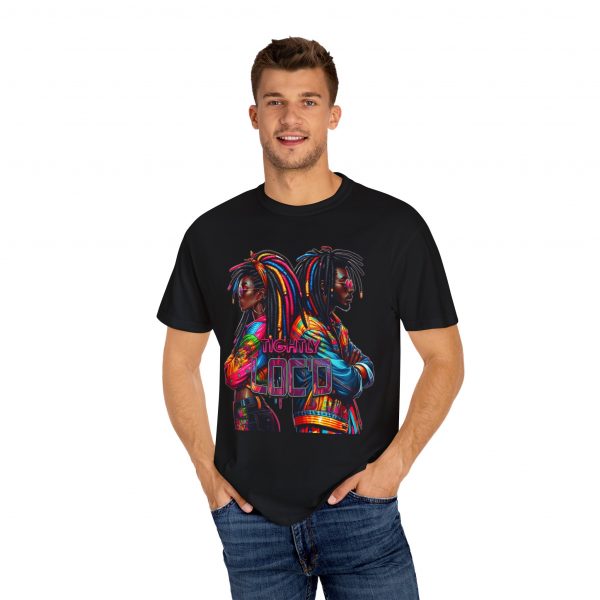 Embrace the Vibrance: Unisex 'Tightly Loc'd' Tee with Electrifying Afrocentric Design - Image 24