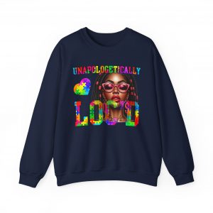 Unapologetically LOC'D Sweatshirt Puzzle design