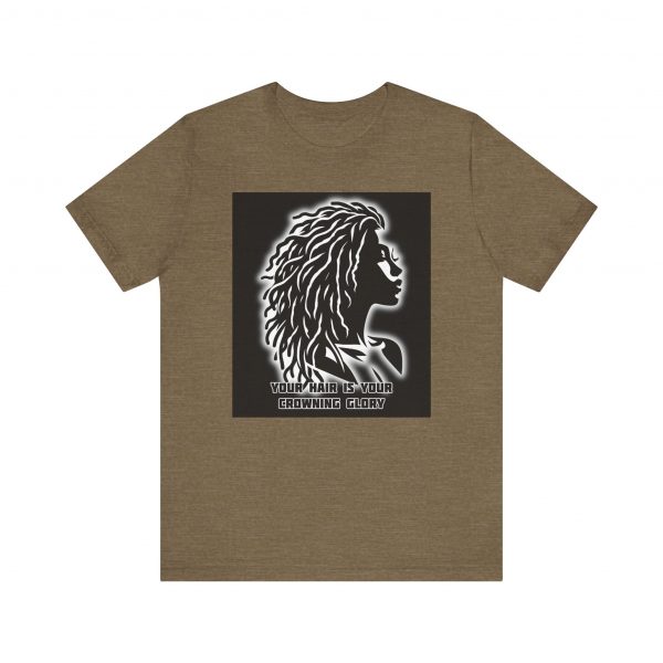 Your Hair is Your Crowning Glory T-Shirt - Locs Design - Image 61