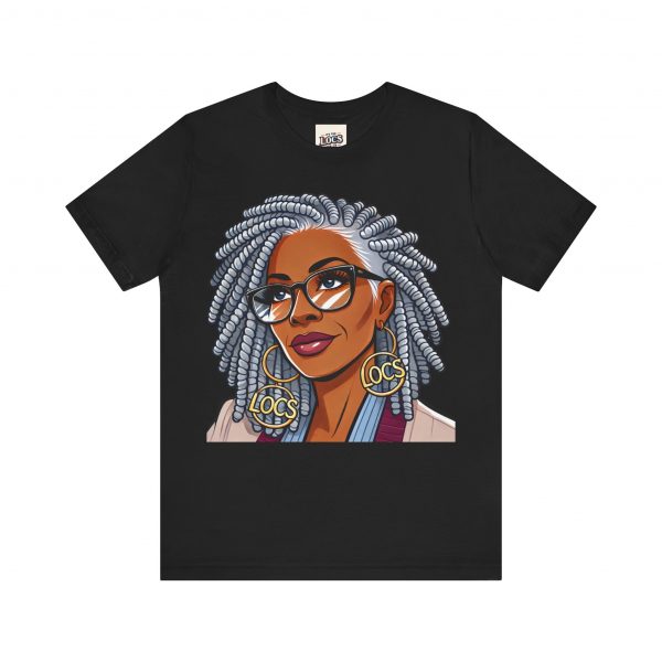 Empowering Woman with Locs T-Shirt - Black Girl Art Tee, Afrocentric Fashion - Image 17
