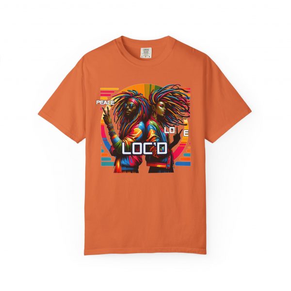 Peace Love Loc'd: Retro-Inspired Unisex Tee Celebrating Unity & Style - Image 29