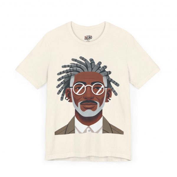 Stylish Elder with Locs T-Shirt - Image 35