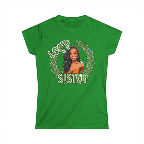 Women's Softstyle Tee loc'd sister - Image 4