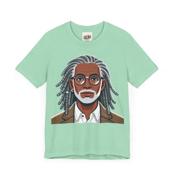 Stylish Elder with Locs T-Shirt - Image 27