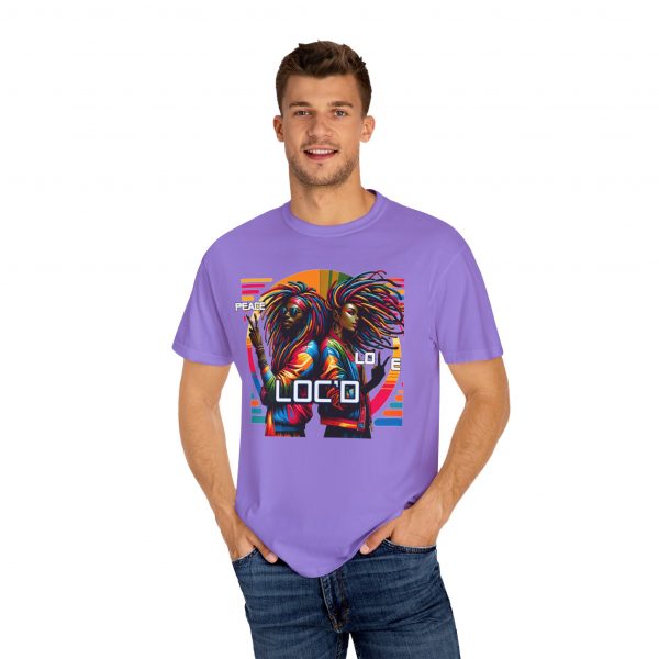 Peace Love Loc'd: Retro-Inspired Unisex Tee Celebrating Unity & Style - Image 56