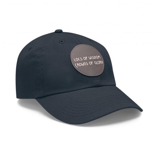 Pink Cap with Round Patch | Locs of Wisdom | Crowns of Glory | Inspirational Design - Image 54