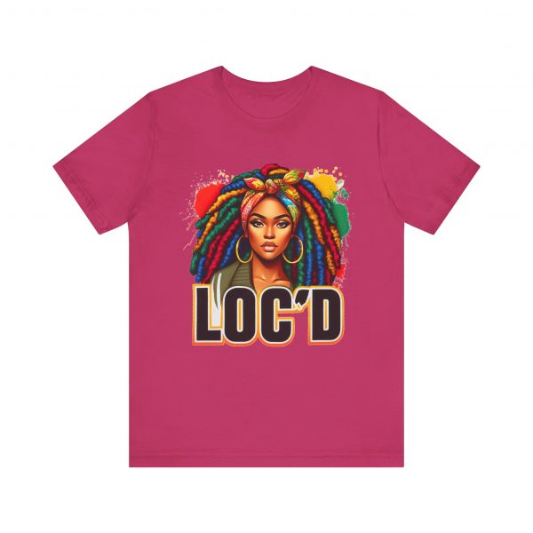Colorful Loc'd girl splash T-Shirt - Image 29