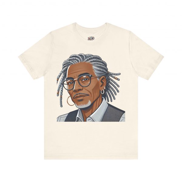 Stylish Elder with Locs T-Shirt - Image 33