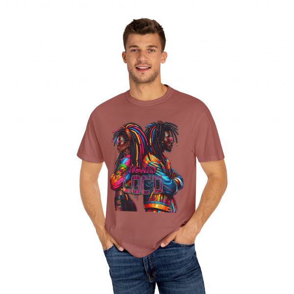 Embrace the Vibrance: Unisex 'Tightly Loc'd' Tee with Electrifying Afrocentric Design - Image 52