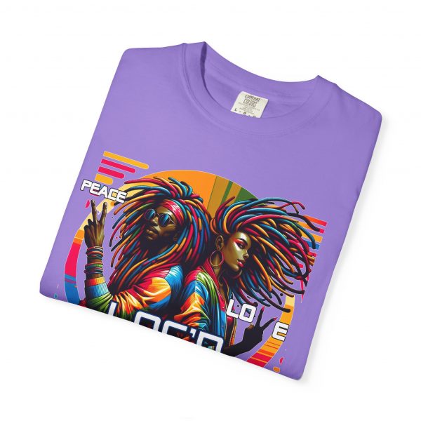 Peace Love Loc'd: Retro-Inspired Unisex Tee Celebrating Unity & Style - Image 55