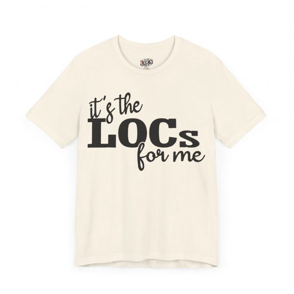 It's the Locs for Me T-Shirt - Multiple Colors Available black print - Image 31