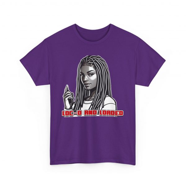 Women's Empowerment LOC'D Tee - Bold Locs Graphic T-Shirt - Image 19