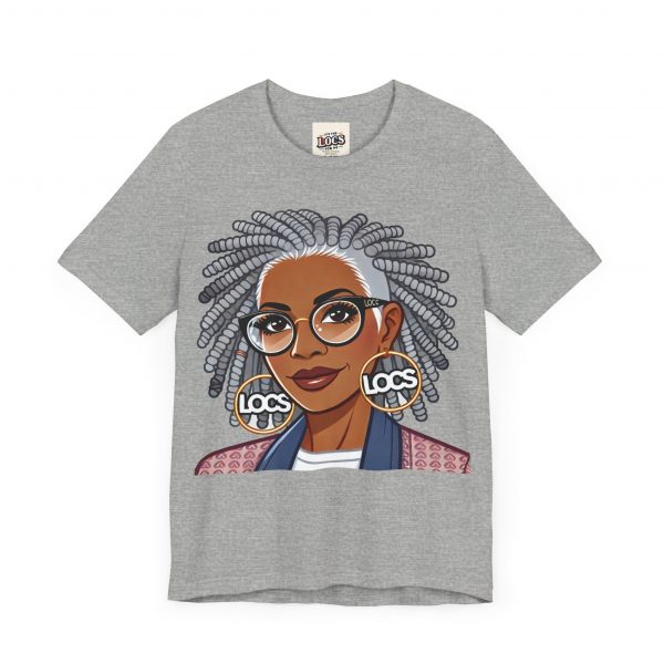Empowering Woman with Locs T-Shirt - Black Girl Art Tee, Afrocentric Fashion - Image 11