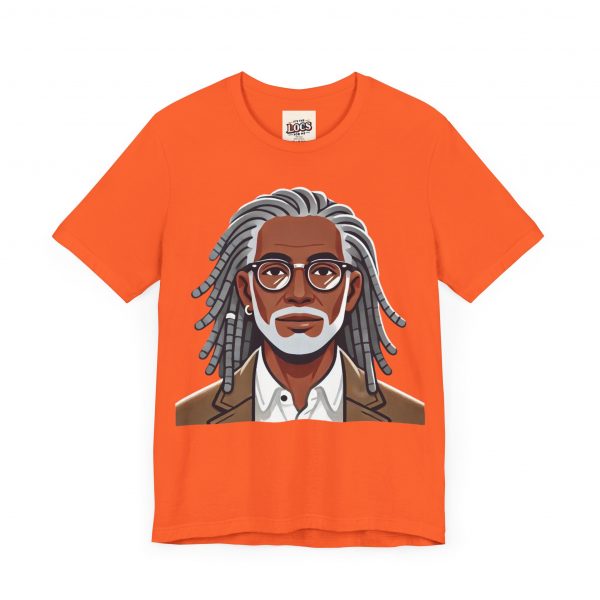 Stylish Elder with Locs T-Shirt - Image 39
