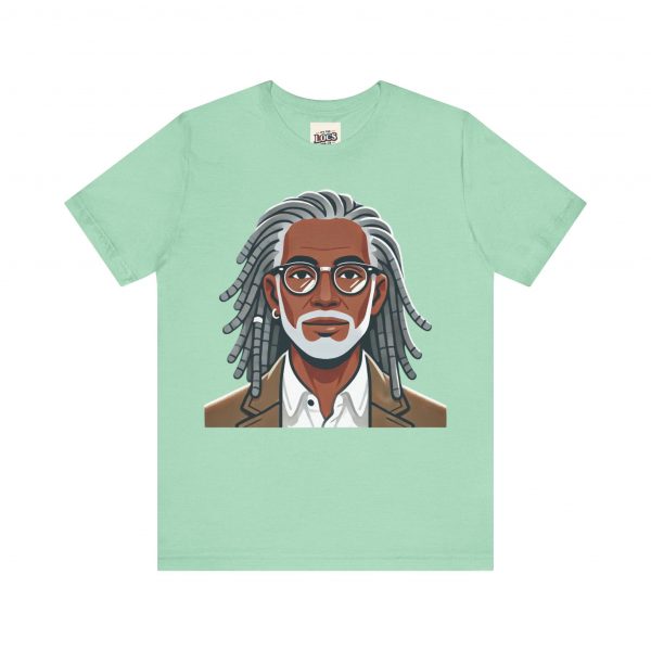 Stylish Elder with Locs T-Shirt - Image 25