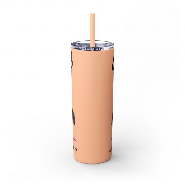 CMB Locaversary Skinny Tumbler with Straw, 20oz - Image 3