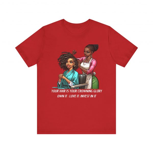 Empowerment Chic Tee: 'Your Hair Is Your Crowning Glory - Image 41