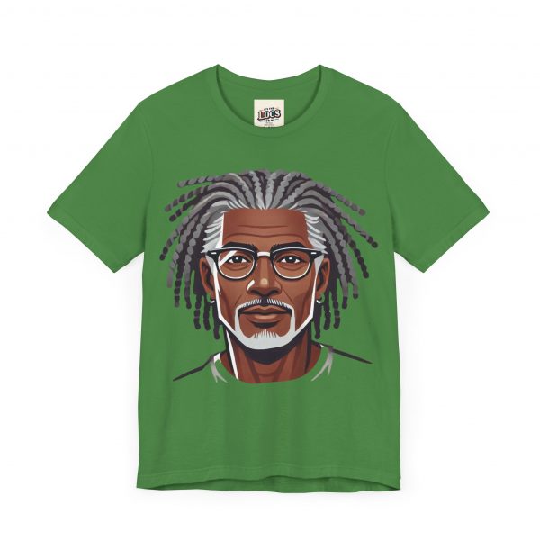 Stylish Elder with Locs T-Shirt - Image 31