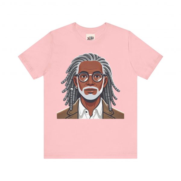 Stylish Elder with Locs T-Shirt - Image 41