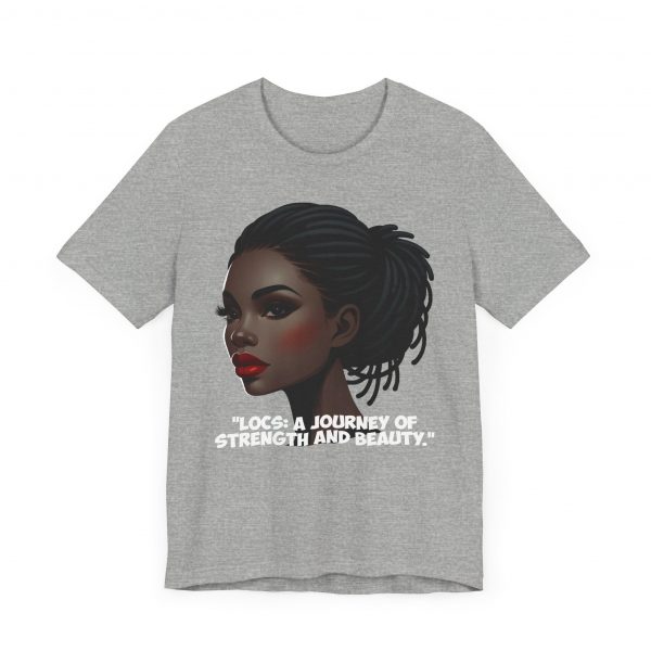 Journey of Strength and Beauty Locs T-Shirt - Image 3