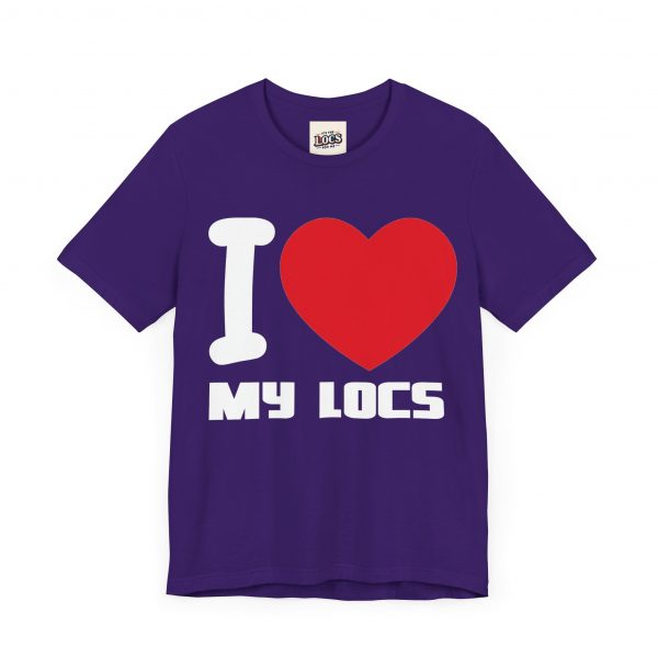 I Love My Locs T-Shirt - Black, Comfortable, Unisex, Dreadlocks Pride Tee - Image 63
