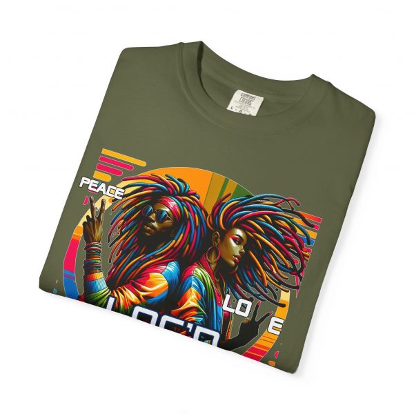 Peace Love Loc'd: Retro-Inspired Unisex Tee Celebrating Unity & Style - Image 47