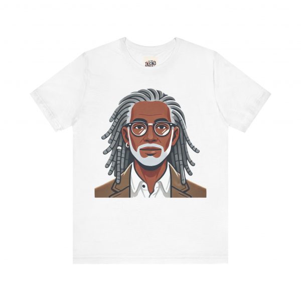 Stylish Elder with Locs T-Shirt - Image 57