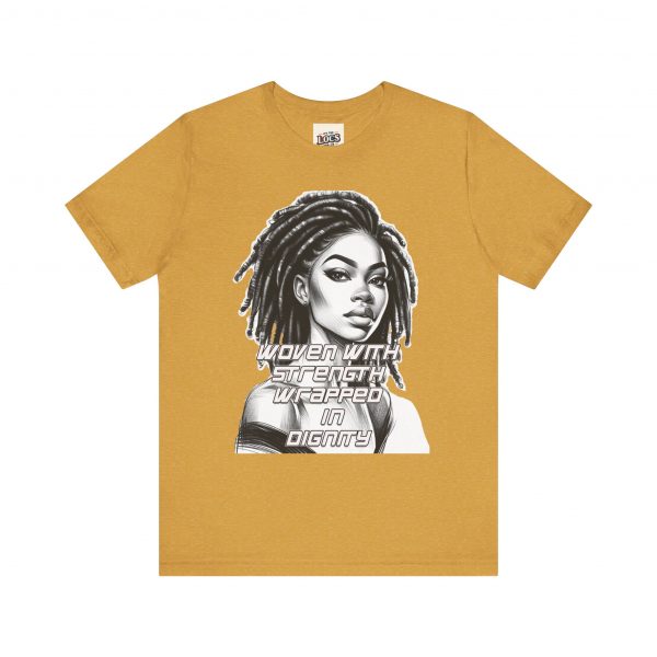 Dignity & Strength Locs Tee - Emblem of Empowerment - Image 49