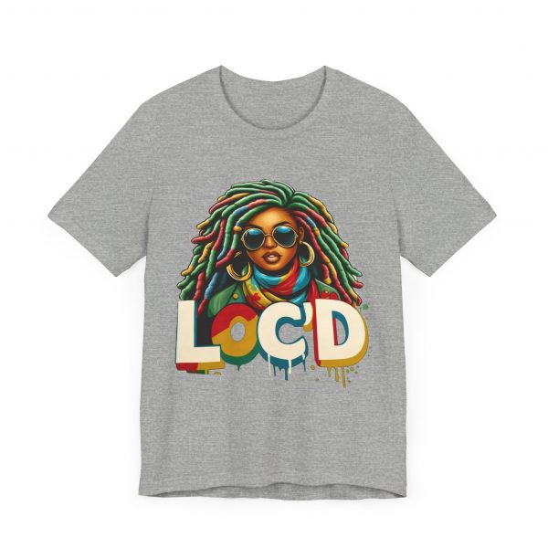 Colorful Loc'd girl T-Shirt - Image 59