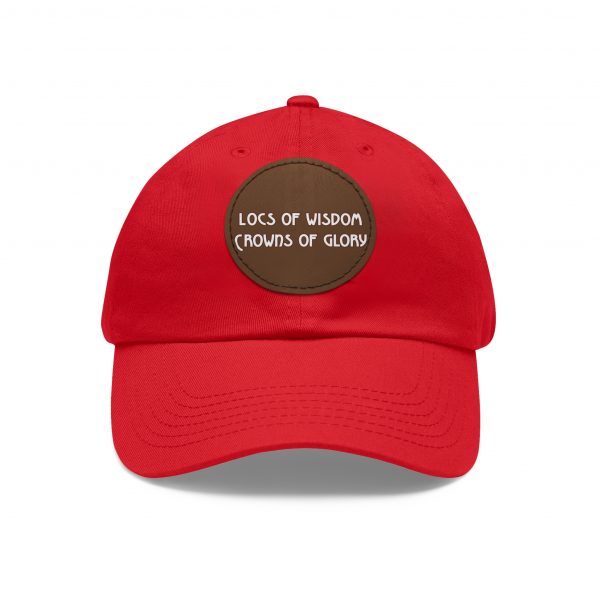 Pink Cap with Round Patch | Locs of Wisdom | Crowns of Glory | Inspirational Design - Image 25