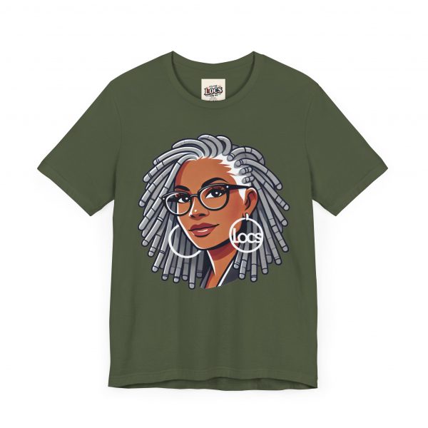 Empowering Woman with Locs T-Shirt - Black Girl  Art Tee, Afrocentric Fashion - Image 67