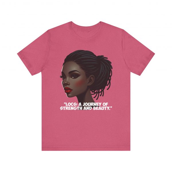 Journey of Strength and Beauty Locs T-Shirt - Image 13