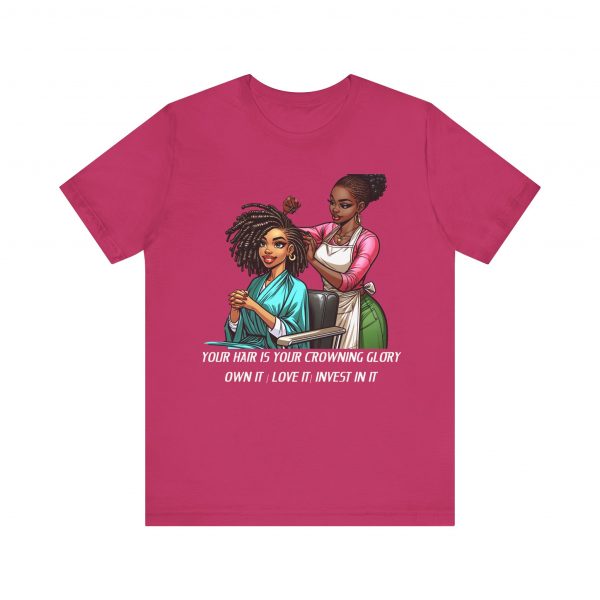 Empowerment Chic Tee: 'Your Hair Is Your Crowning Glory - Image 9