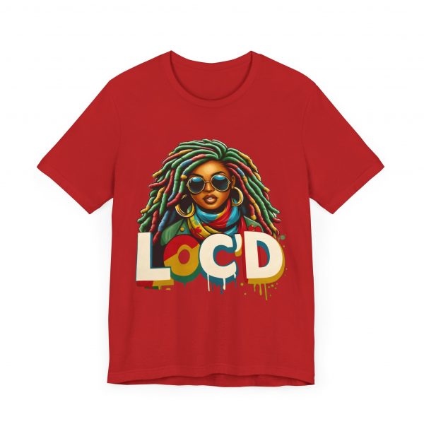Colorful Loc'd girl T-Shirt - Image 19