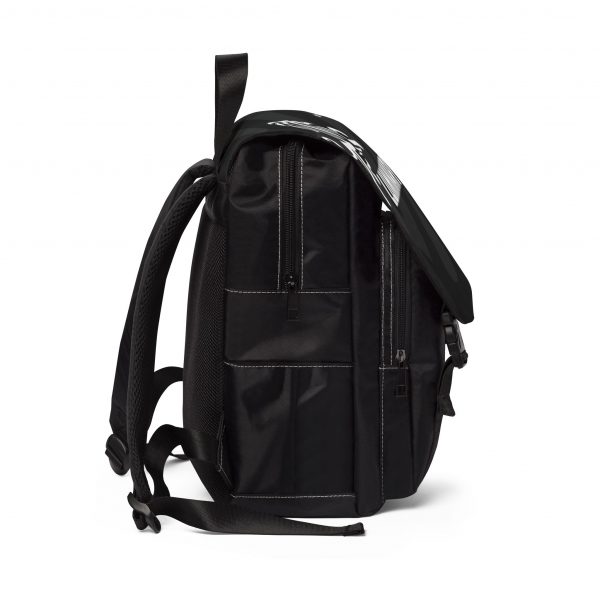 Luminary Black Backpack with Lion Graphic - Stylish and Durable Travel Bag - Spacious and Comfortable - Perfect for School, Work, or Travel - Image 2