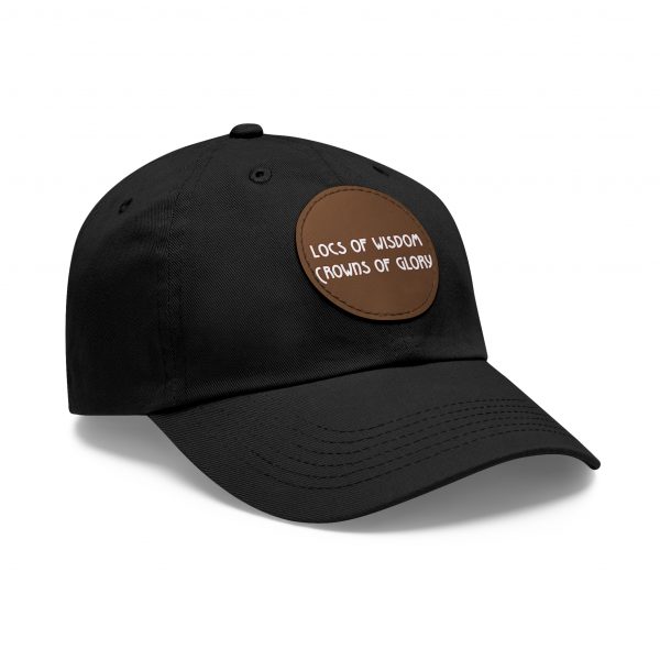 Pink Cap with Round Patch | Locs of Wisdom | Crowns of Glory | Inspirational Design - Image 42