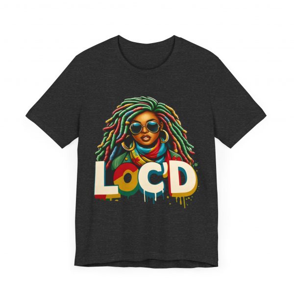 Colorful Loc'd girl T-Shirt - Image 35