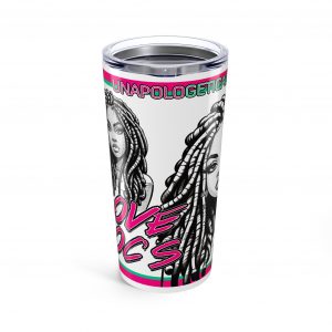Queen of Curls: Afrocentric Insulated Tumbler